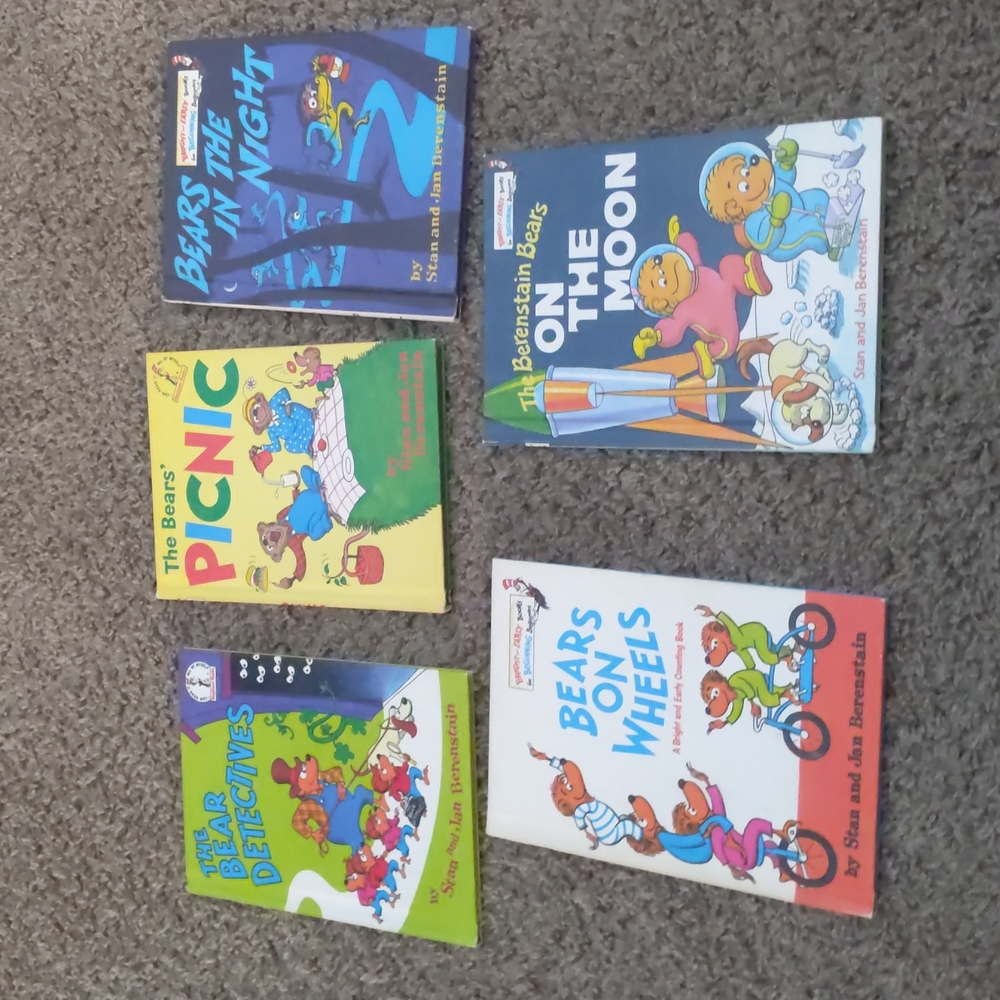 Berenstain Bear 5 books